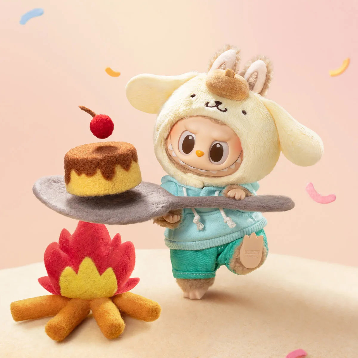 THE MONSTERS × Sanrio Characters Series-Vinyl Plush Pendant Blind Box