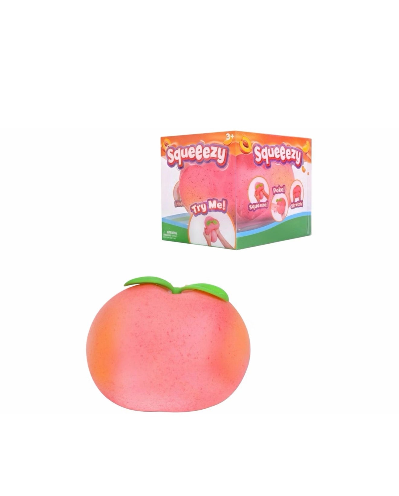 The Sunny Days Squeezy Peach offers soothing sensory
