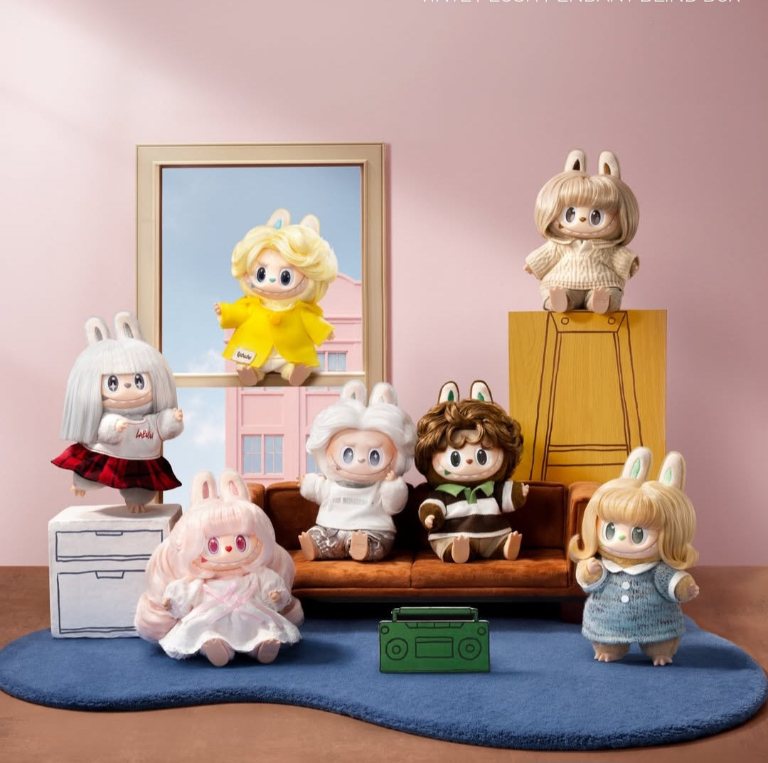 THE MONSTERS Hair Salon Series - Vinyl Plush Pendant Blind Box