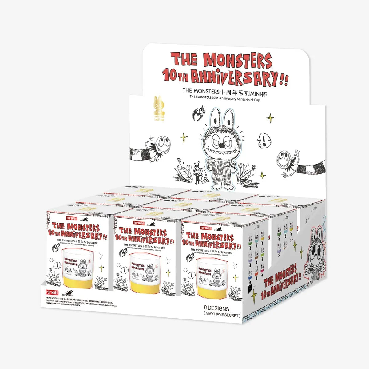 THE MONSTERS 10th Anniversary Series Mini Cup