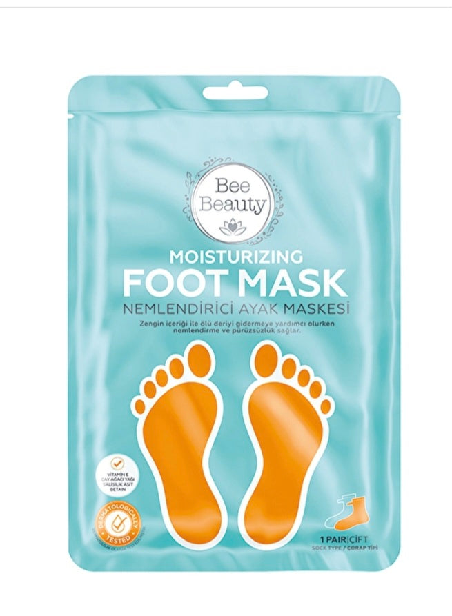 Bee Beauty Nemlendirici Ayak Maskesi (1 Çift)