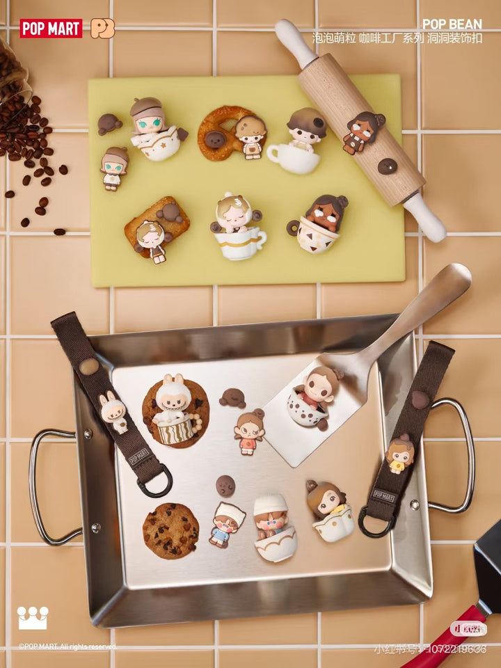POP BEAN Coffee Factory Series Decoration Charm