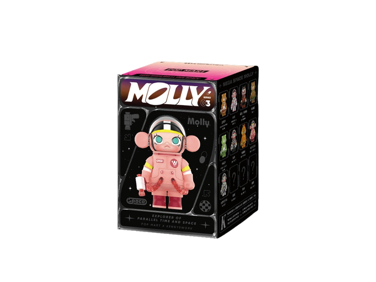 POP MART MEGA Space Molly 100% Series 3, Molly Blind Box Figures