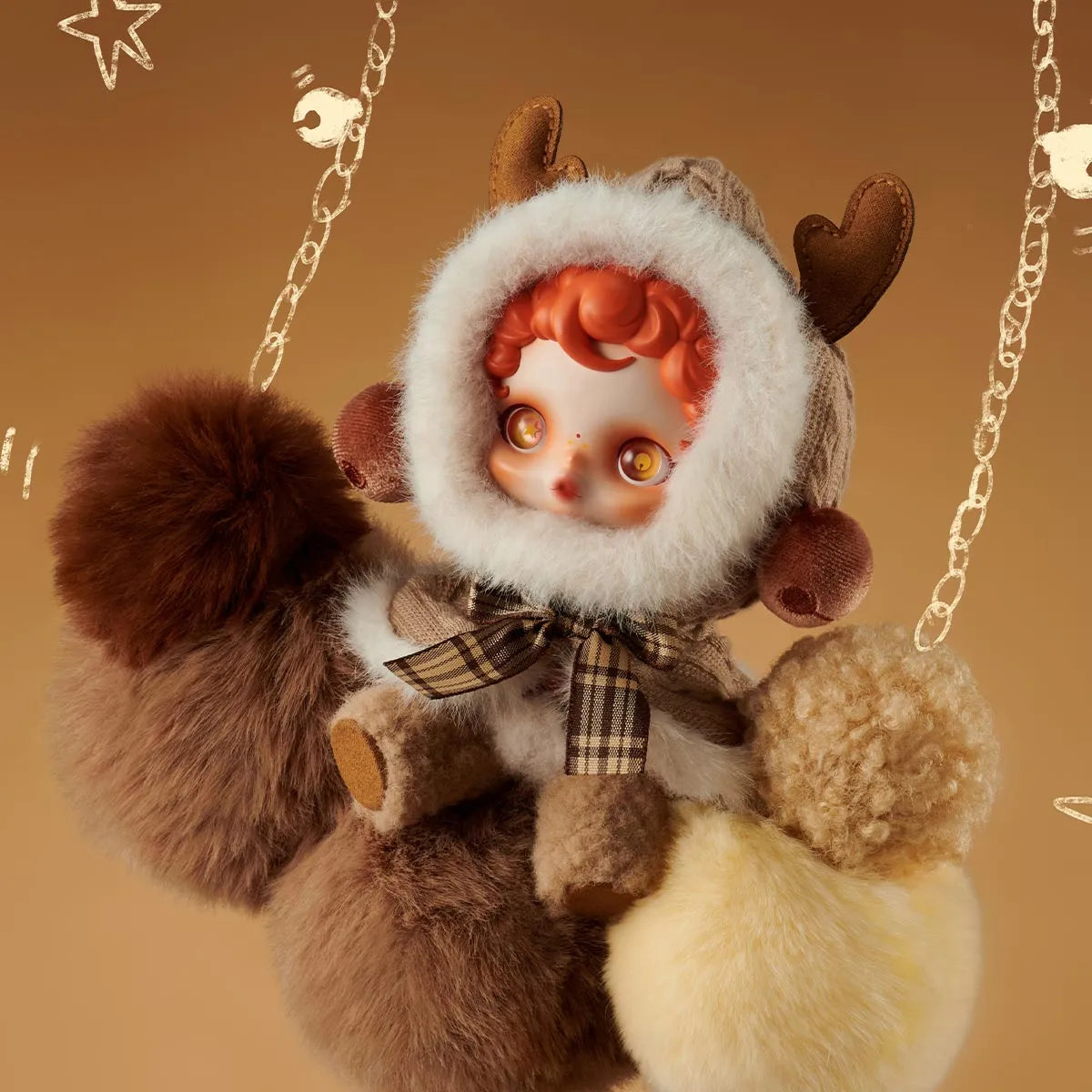 SKULLPANDA Winter Symphony Series Plush 1
