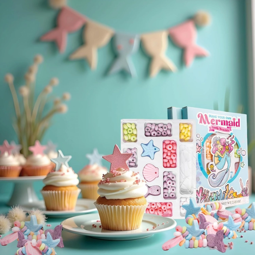 Mermaid Candy Bracelet Craft Kit 2.45 oz. Box