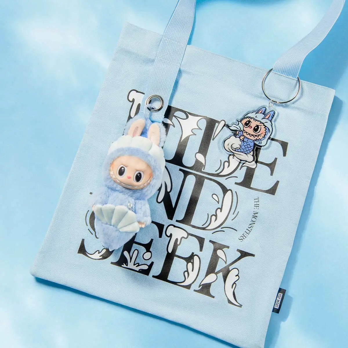 LABUBU HIDE AND SEEK IN SINGAPORE SERIES-Canvas Bag