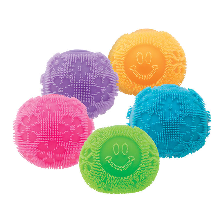Fuzz Ball Flower Power Needoh Squishy Toy