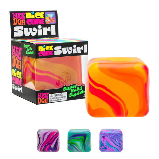 NeeDoh Nice Cube Swirl Fidget Toy