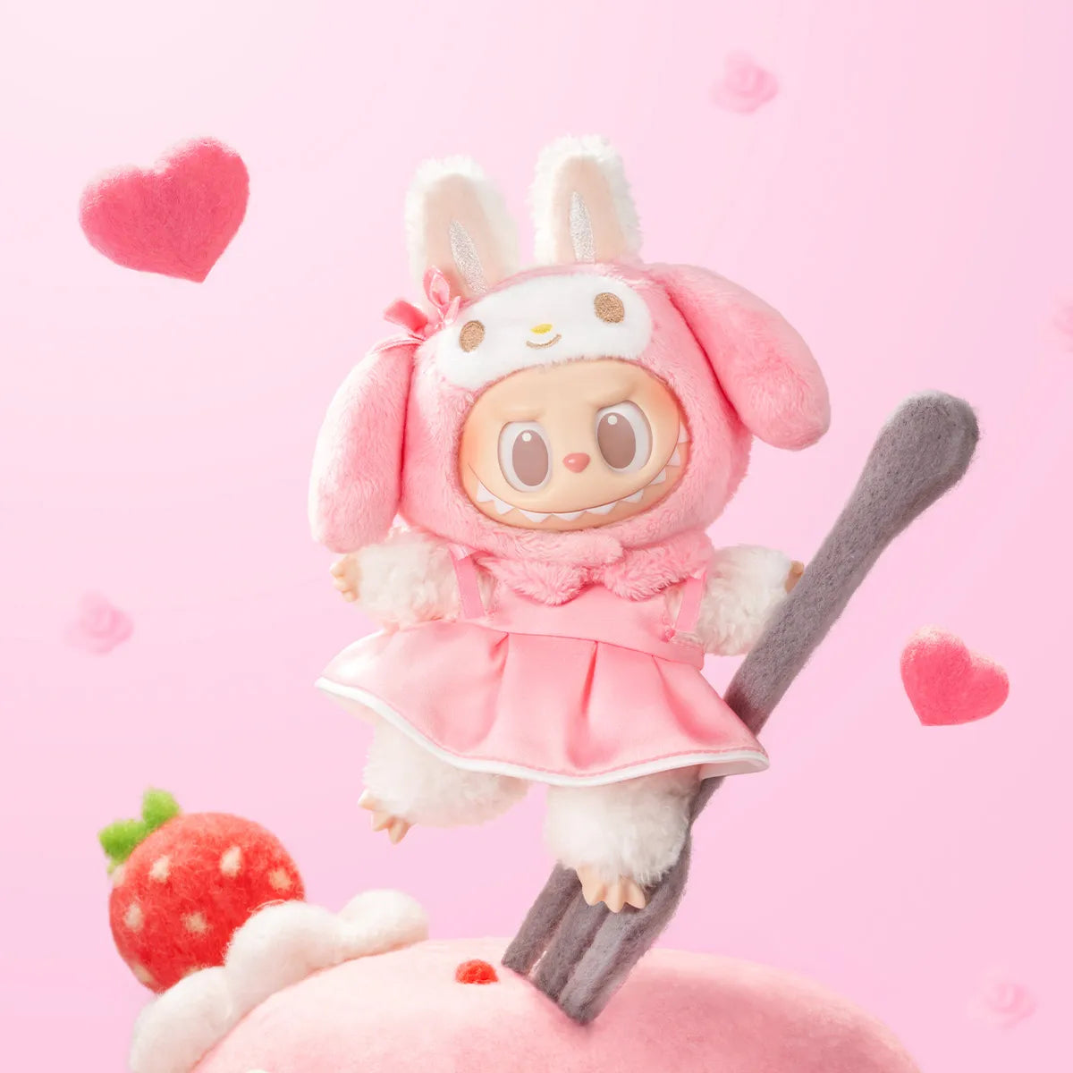 THE MONSTERS × Sanrio Characters Series-Vinyl Plush Pendant Blind Box