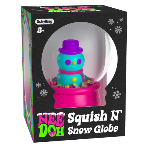 NeeDoh Squish n Snow Globe