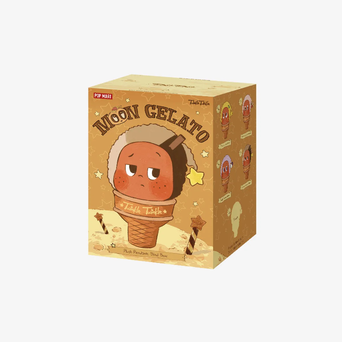 MOON GELATO Series-Ice Cream Plush Pendant Blind Box