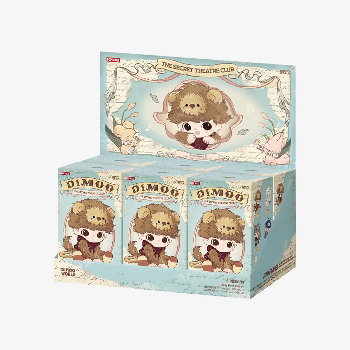 DIMOO The Secret Theatre Club Series-Vinyl Plush Pendant Blind Box