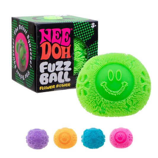 Fuzz Ball Flower Power Needoh Squishy Toy