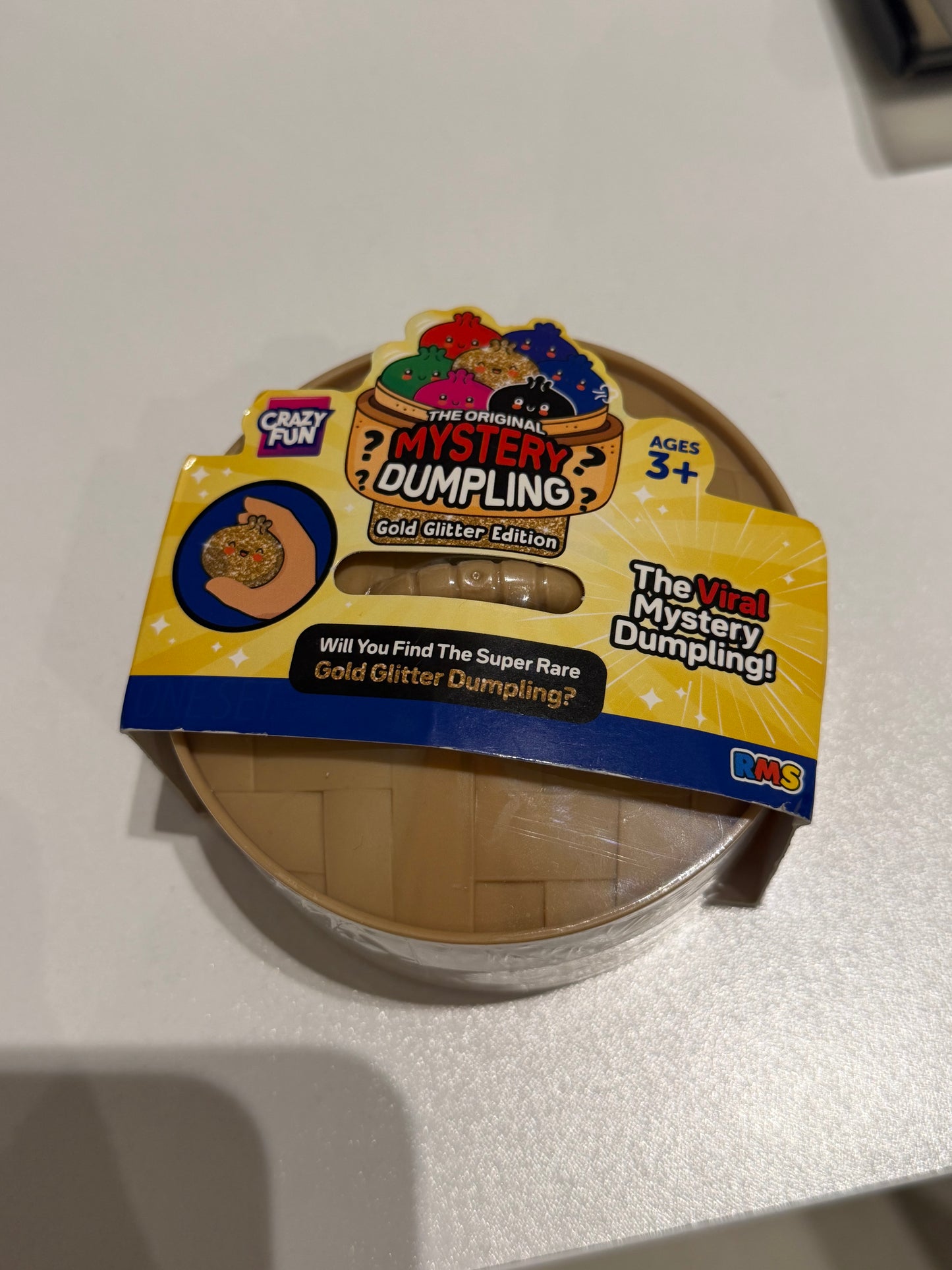 The Original Mystery Dumpling - Gold Glitter Edition Crazy Fun - RMS