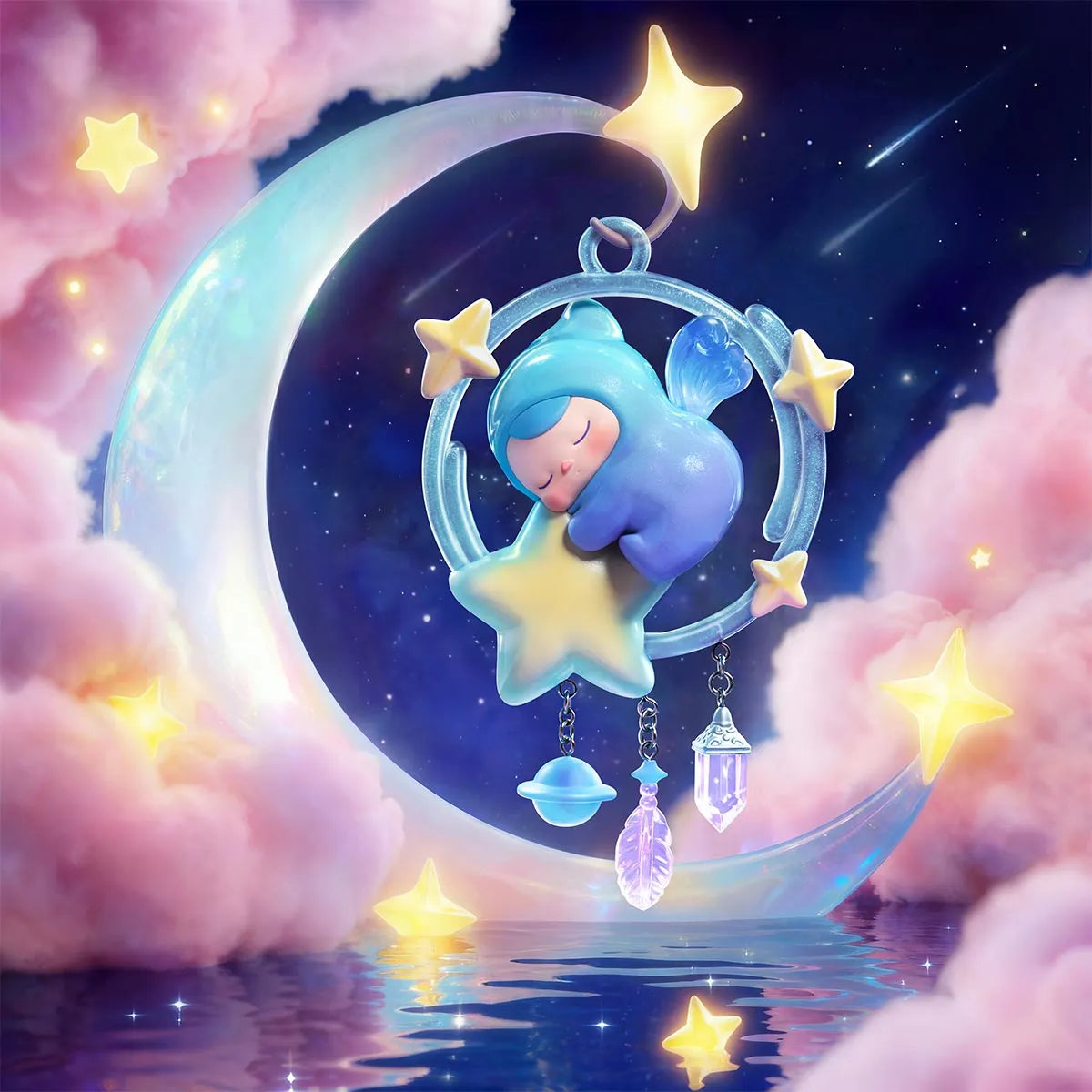 PUCKY Dreamy Wishes Series Figures