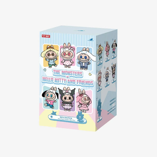 THE MONSTERS × Sanrio Characters Series-Vinyl Plush Pendant Blind Box