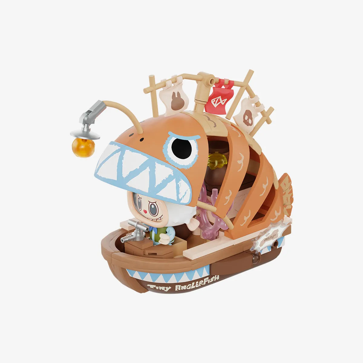 THE MONSTERS Chasing Mermaids Series Blocks The Tiny Anglerfish