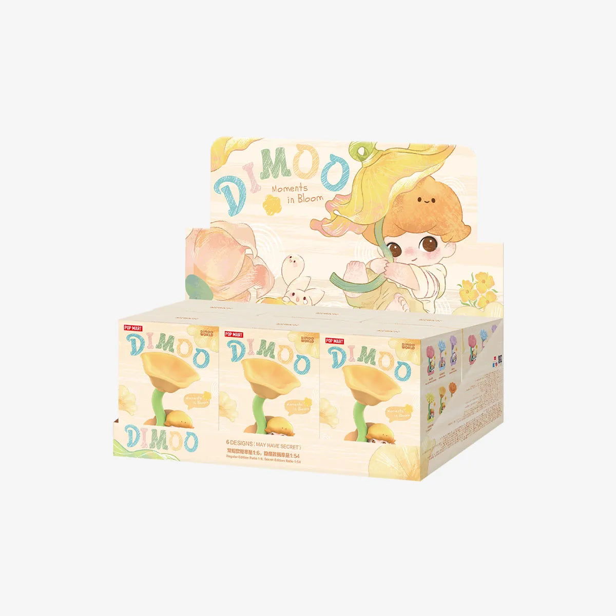 DIMOO Moments in Bloom Series - Sensor-activated Nightlight Blind Box