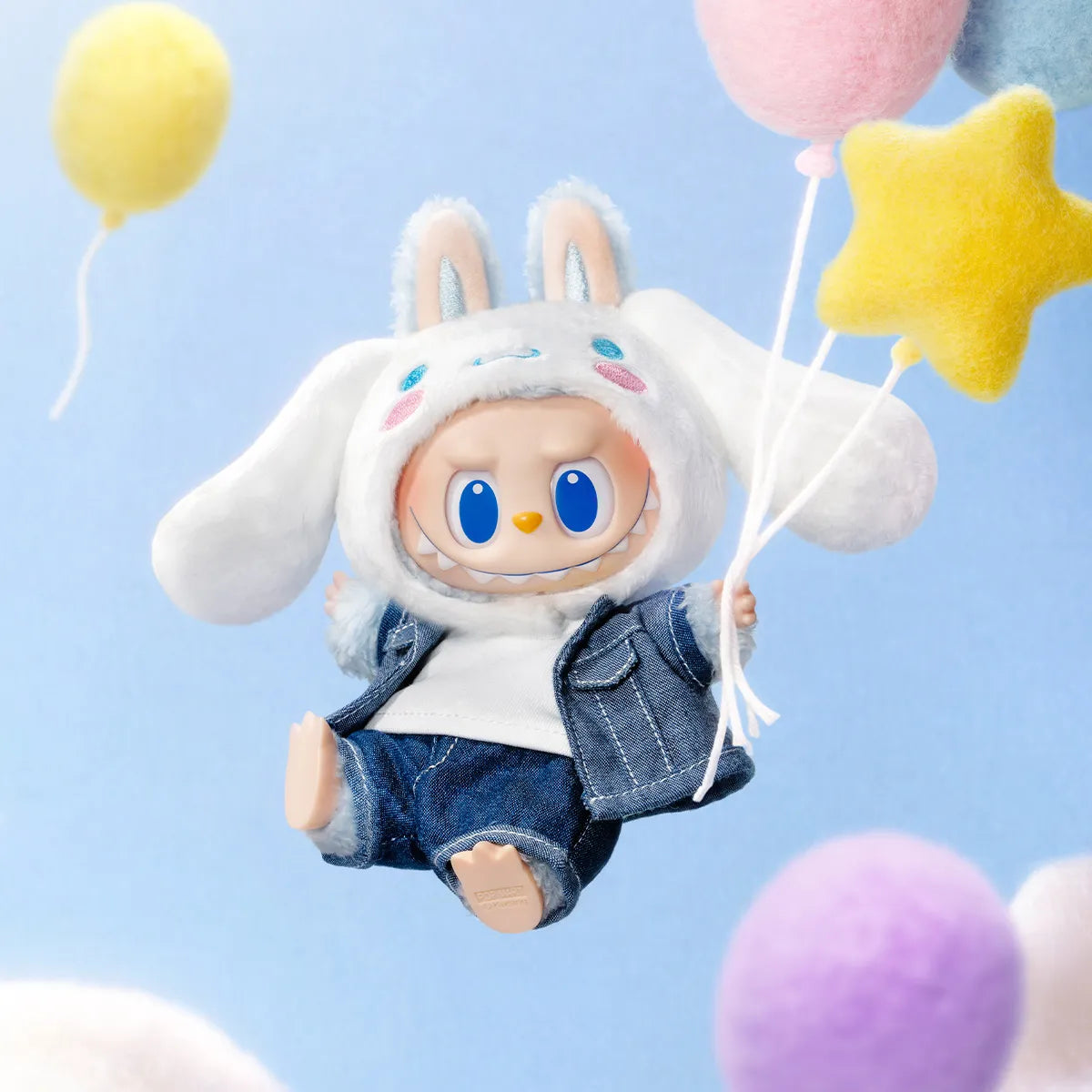 THE MONSTERS × Sanrio Characters Series-Vinyl Plush Pendant Blind Box