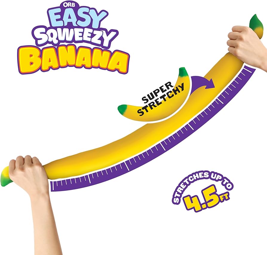 ORB Easy Sqweezy Stretchy Banana