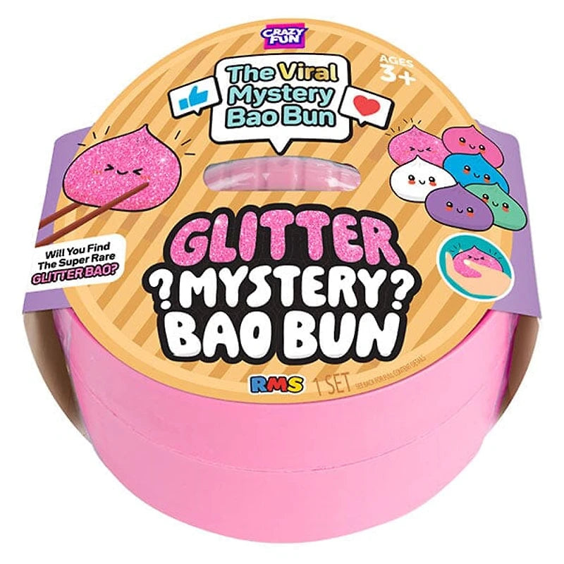 Glitter Mystery Bao Bun 4" Dumpling Squishy