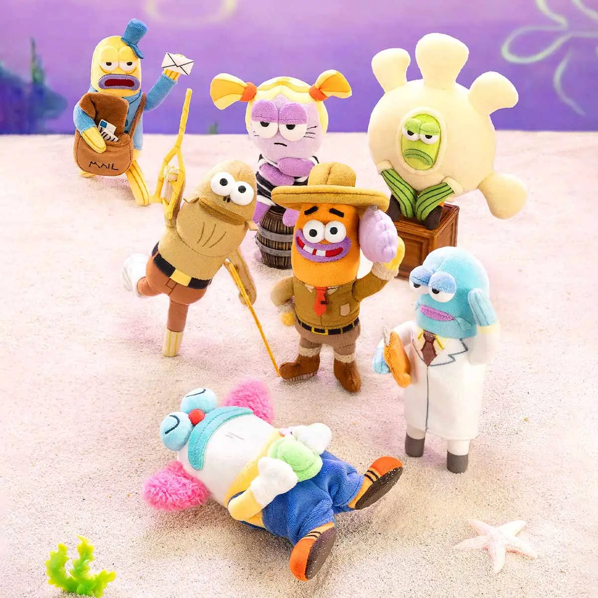 Residents of Bikini Bottom-Whimsical Plush Part2