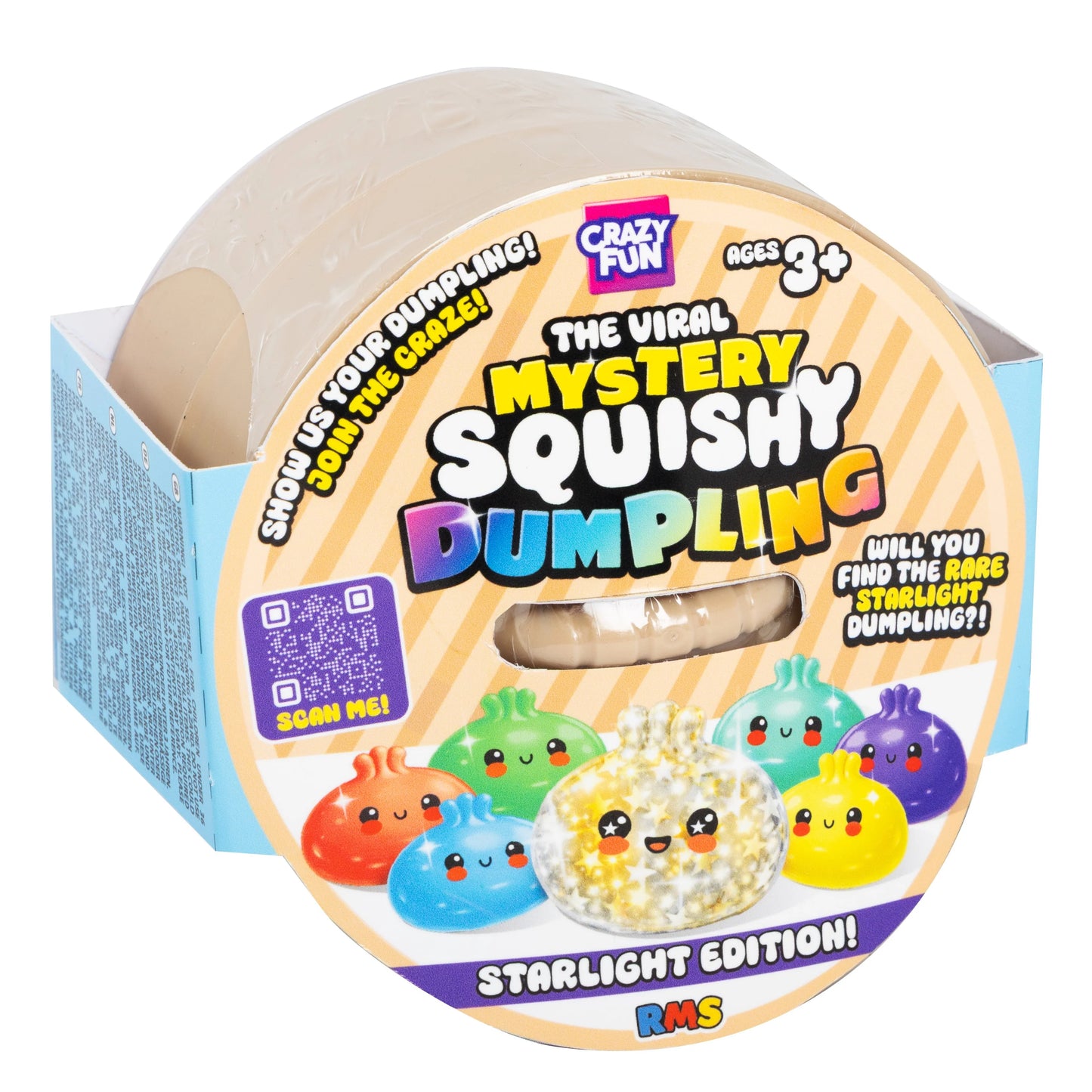 Rms crazy fun the viral mystery Squishy Dumpling - Startlight Edition !!