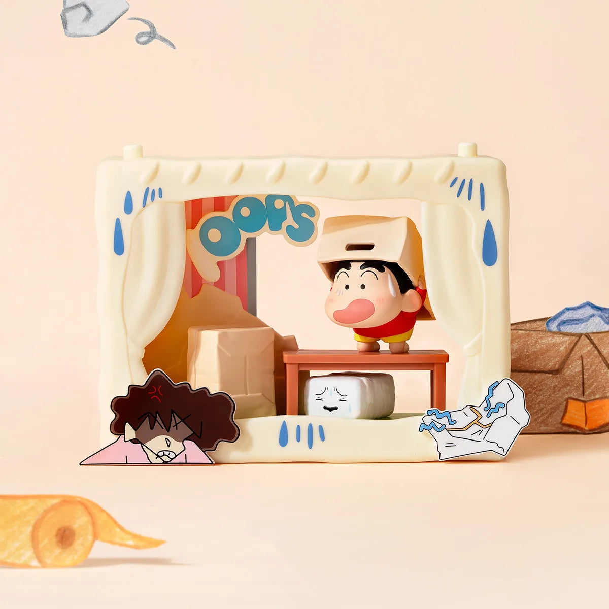 Crayon Shin-chan Inner-Child Theatre Series Figures