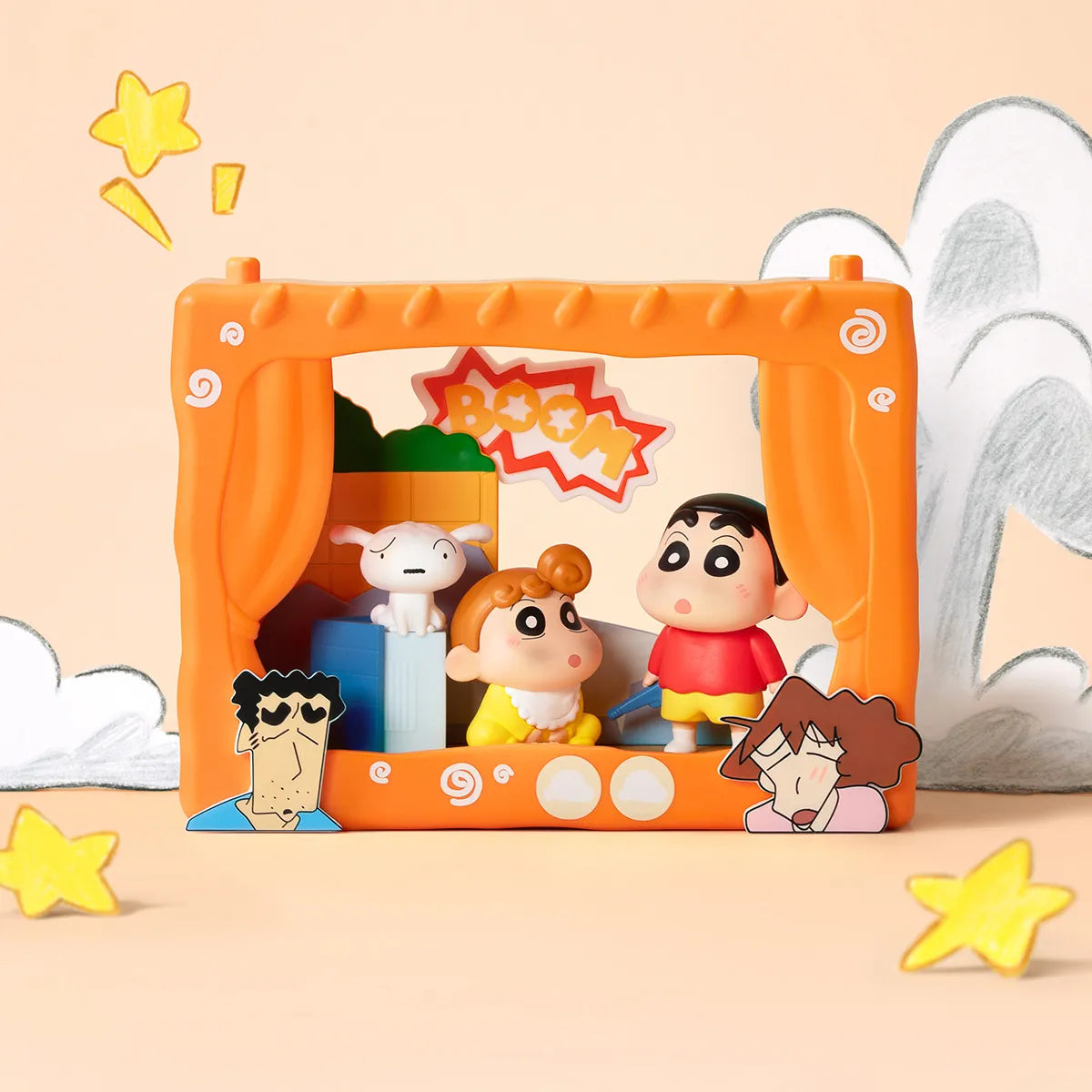 Crayon Shin-chan Inner-Child Theatre Series Figures