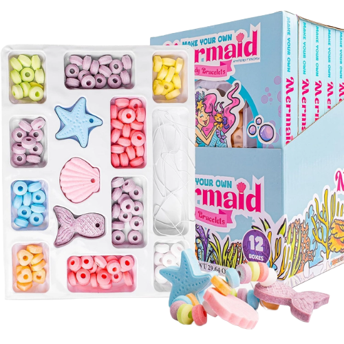 Mermaid Candy Bracelet Craft Kit 2.45 oz. Box