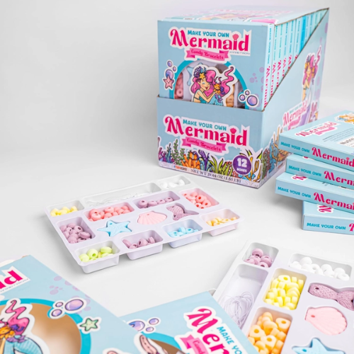 Mermaid Candy Bracelet Craft Kit 2.45 oz. Box