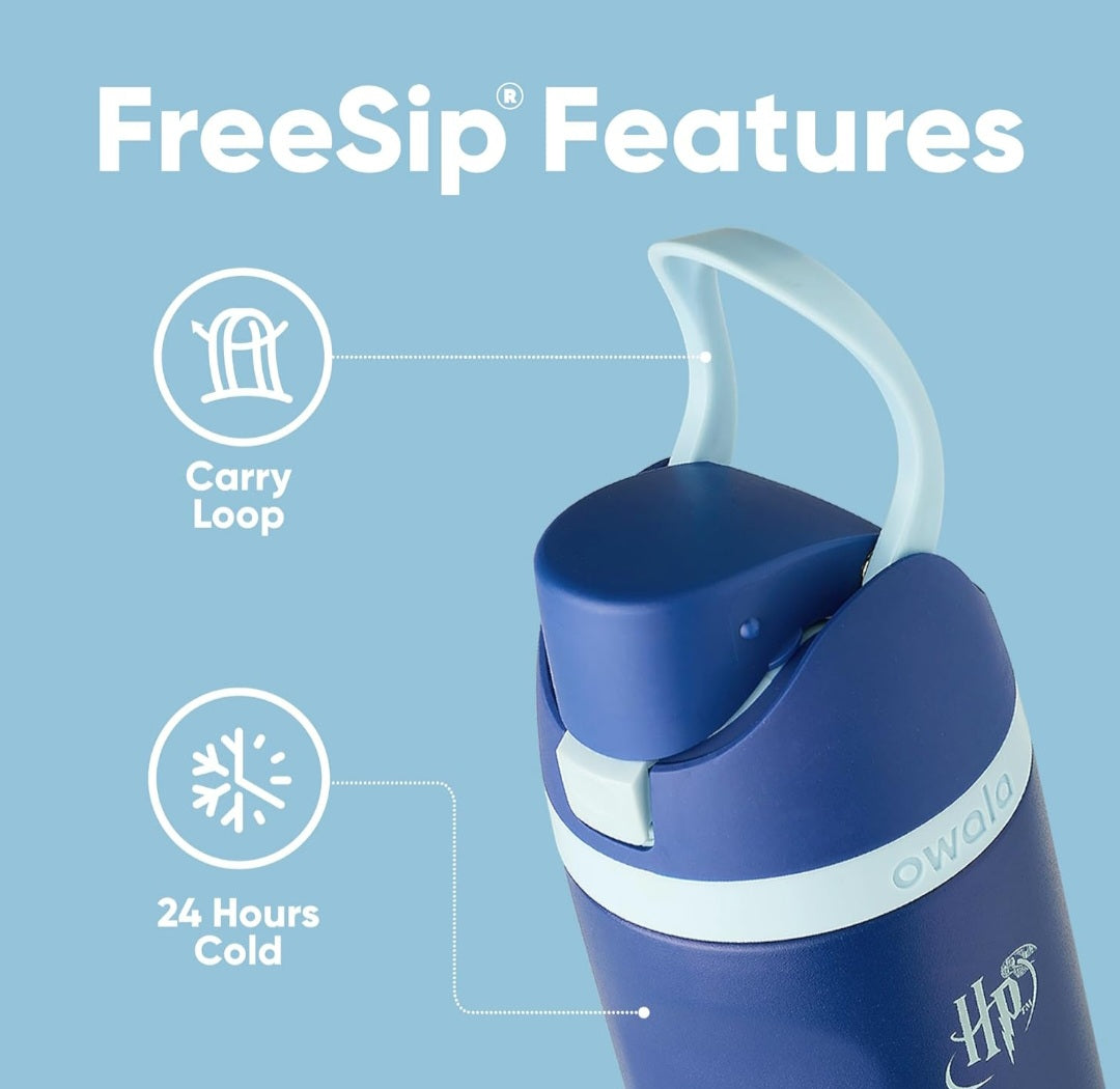 Owala Harry Potter FreeSip Insulated Stainless Steel Water Bottle with Straw