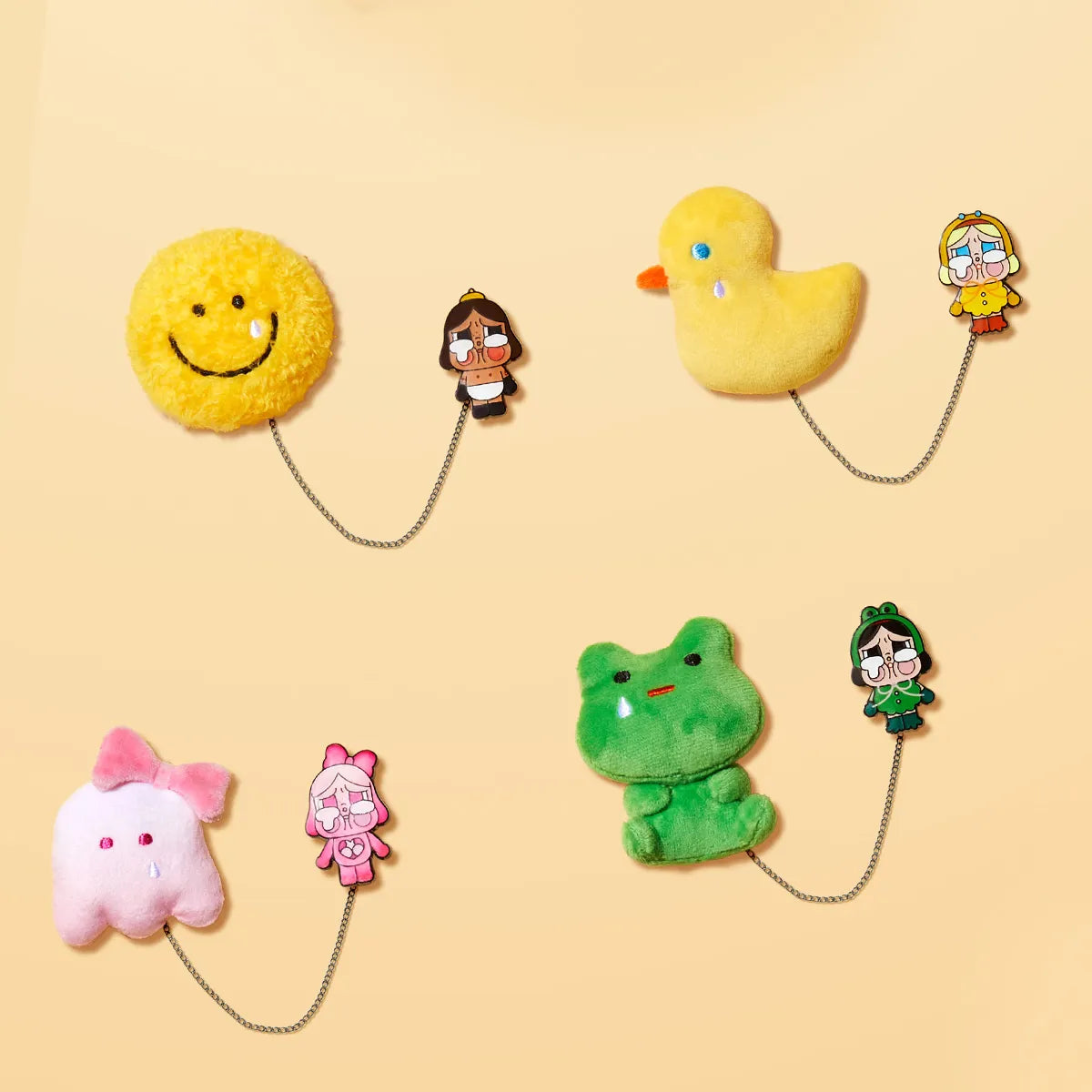 CRYBABY Crying Again Series-Plush Badge Blind Box【2-3】