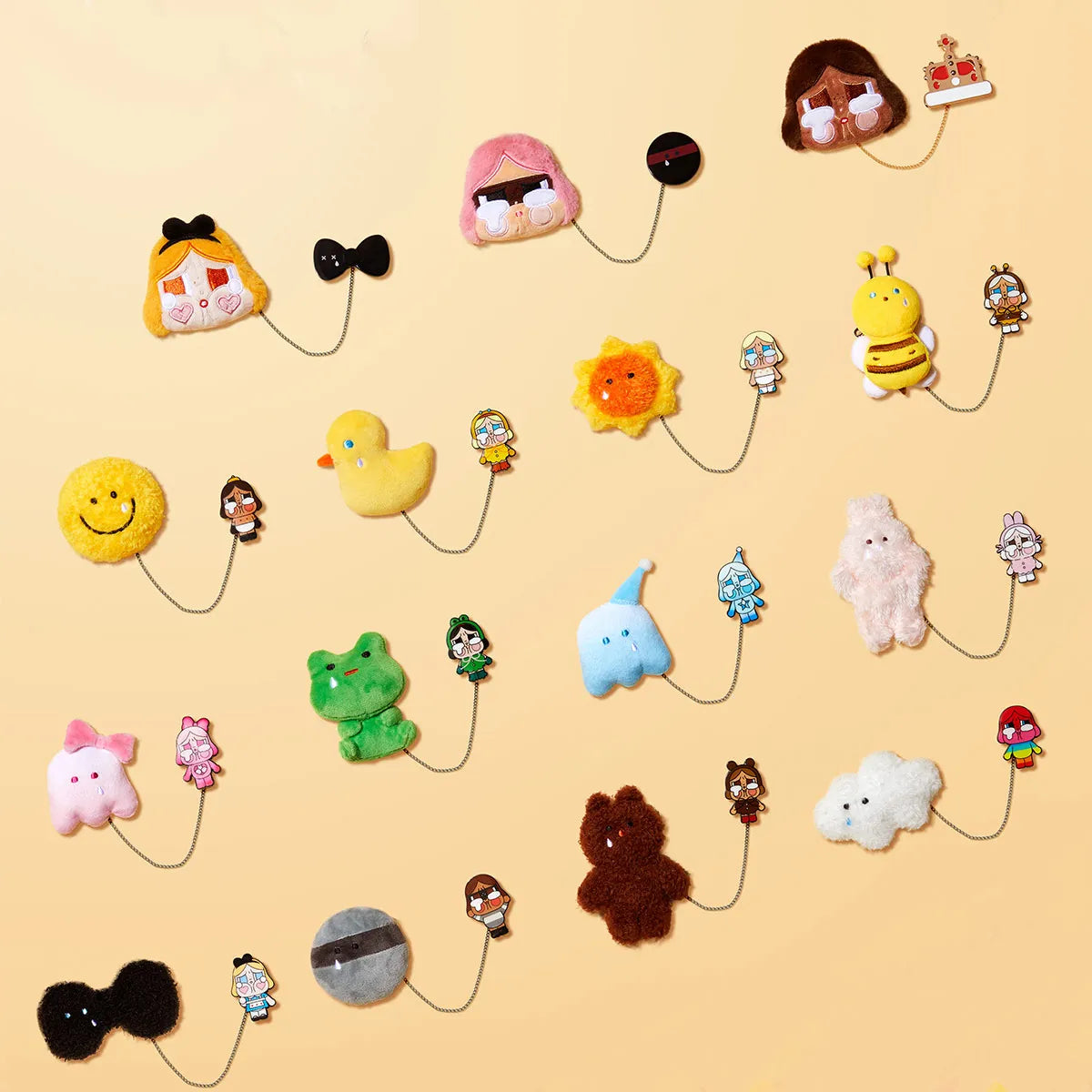 CRYBABY Crying Again Series-Plush Badge Blind Box【2-3】