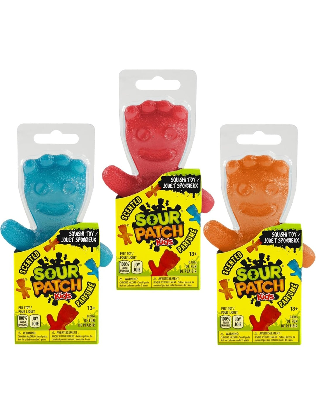 Incredible Play Sour Patch Kids Squishy Toy Bundle