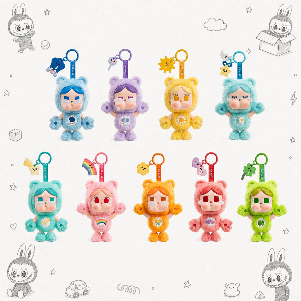 CRYBABY × Care Bears Series - Vinyl Plush Pendant Blind Box