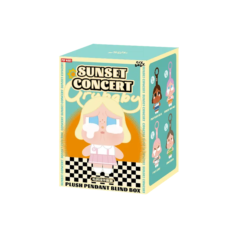 CRYBABY Sunset Concert Series-Plush Pendant Blind Box