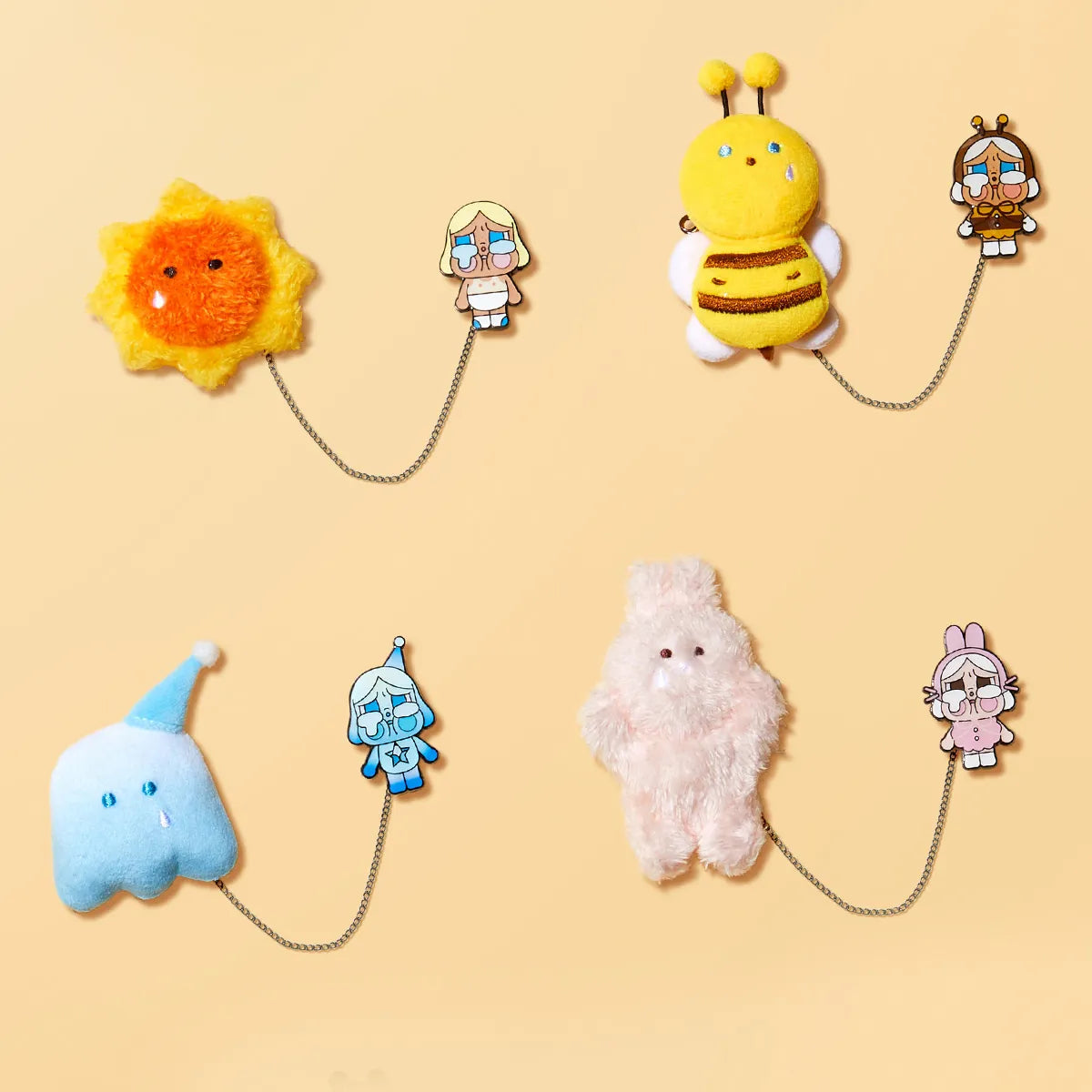 CRYBABY Crying Again Series-Plush Badge Blind Box【2-3】