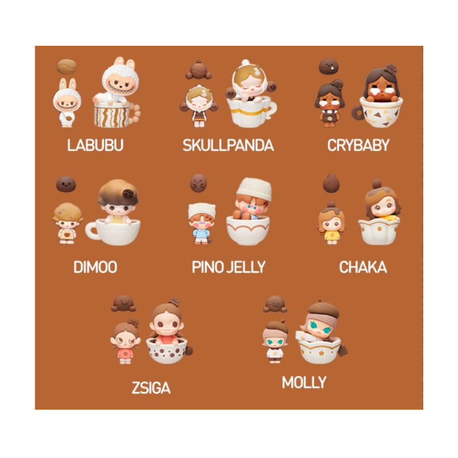 POP BEAN Coffee Factory Series Decoration Charm