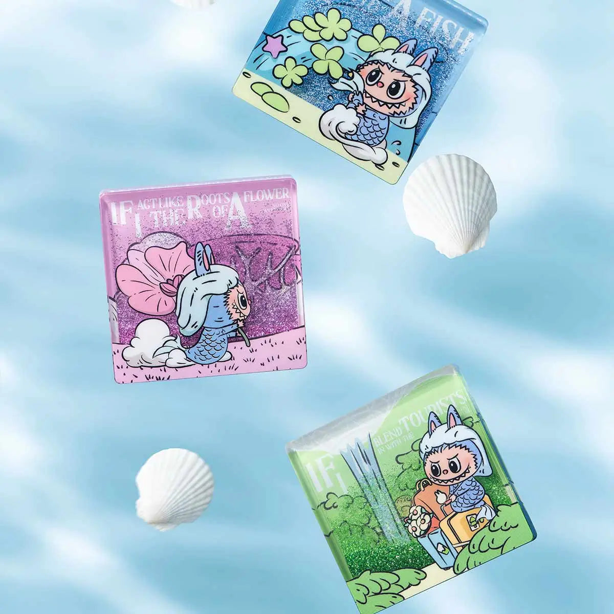 LABUBU HIDE AND SEEK IN SINGAPORE SERIES-Fridge Magnet Blind Box