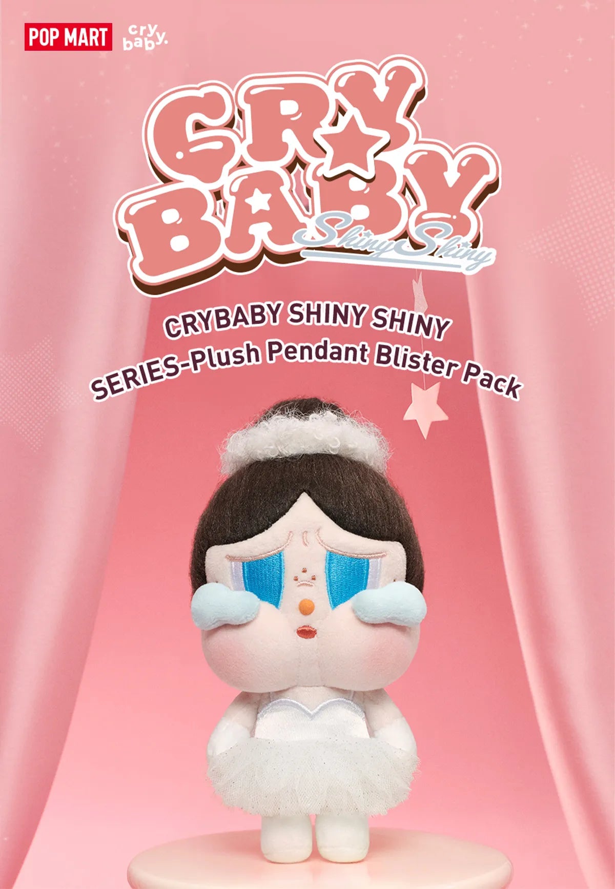 CRYBABY SHINY SHINY SERIES-Plush Pedant