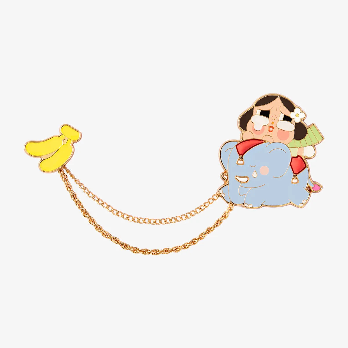 Pop Mart Crybaby Hello Thailand Series-Badge Blind Box Single Box