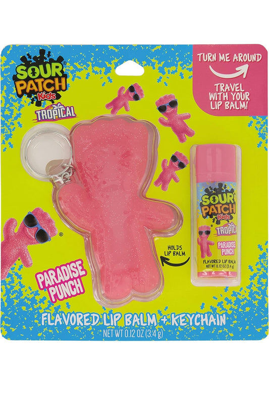 Taste Beauty Sour Patch Kids–Flavored Lip Balm and Keychain Holder