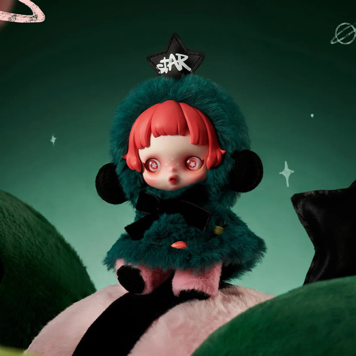 SKULLPANDA Winter Symphony Series Plush 1
