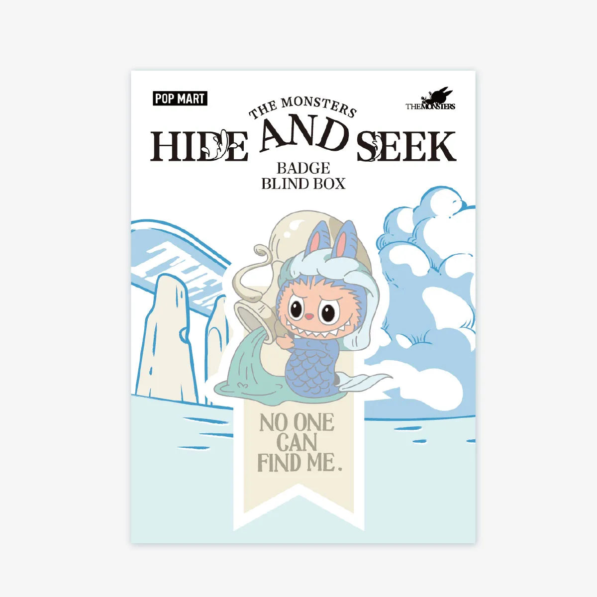 LABUBU HIDE AND SEEK IN SINGAPORE SERIES-Badge Blind Box