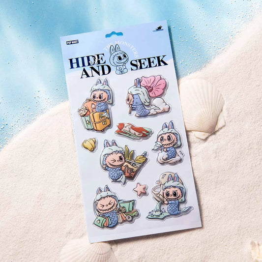 LABUBU HIDE AND SEEK IN SINGAPORE SERIES-Stickers