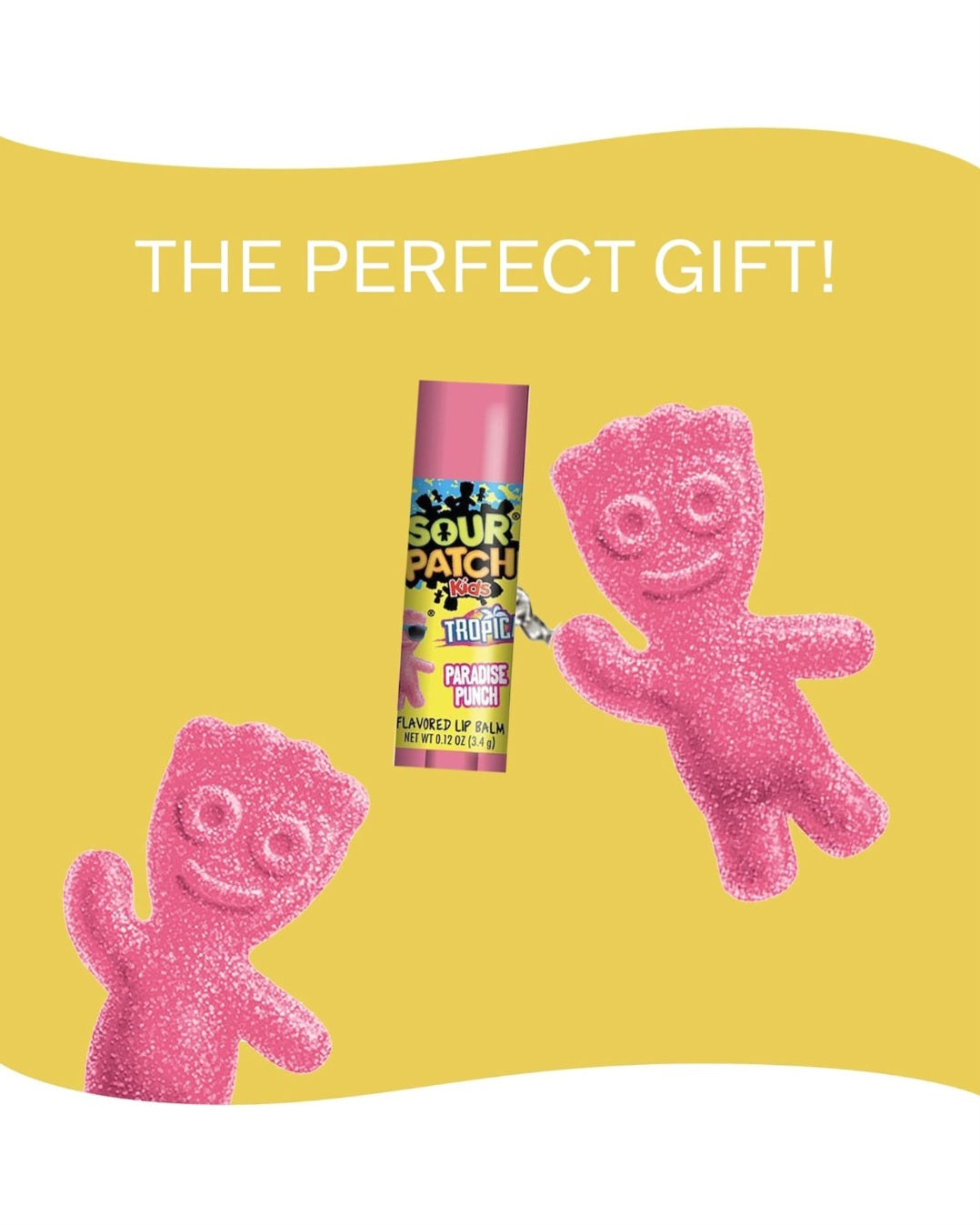 Taste Beauty Sour Patch Kids–Flavored Lip Balm and Keychain Holder