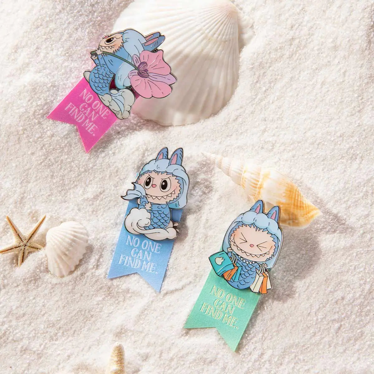 LABUBU HIDE AND SEEK IN SINGAPORE SERIES-Badge Blind Box