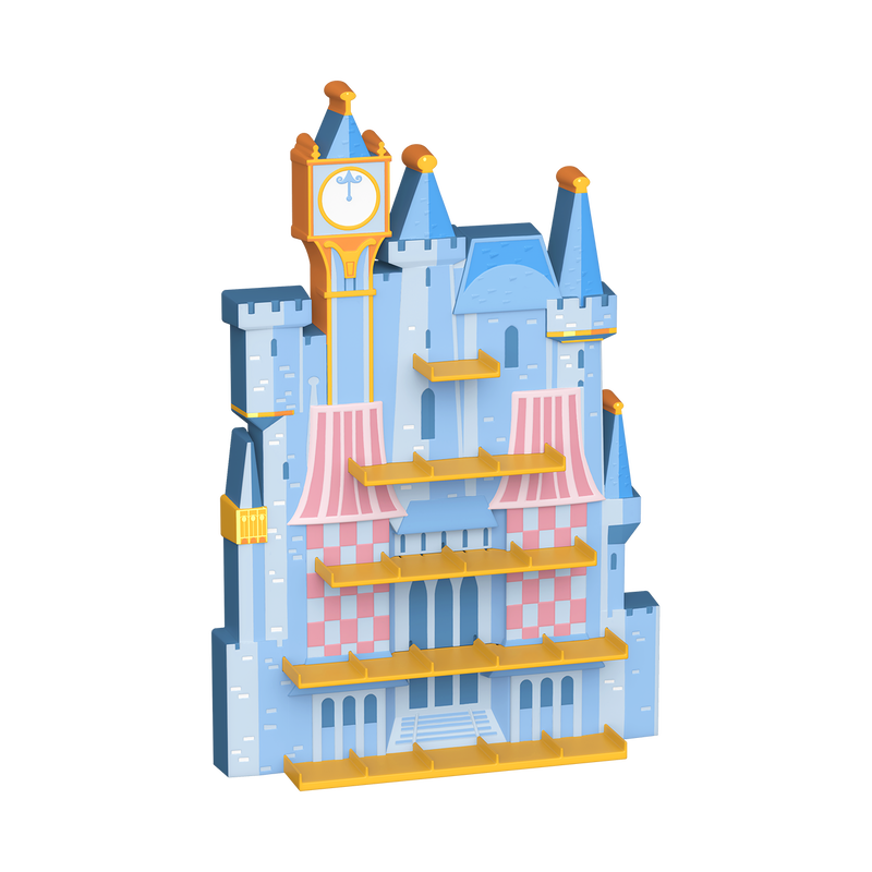 Bitty Pop! Display Cinderella's Castle