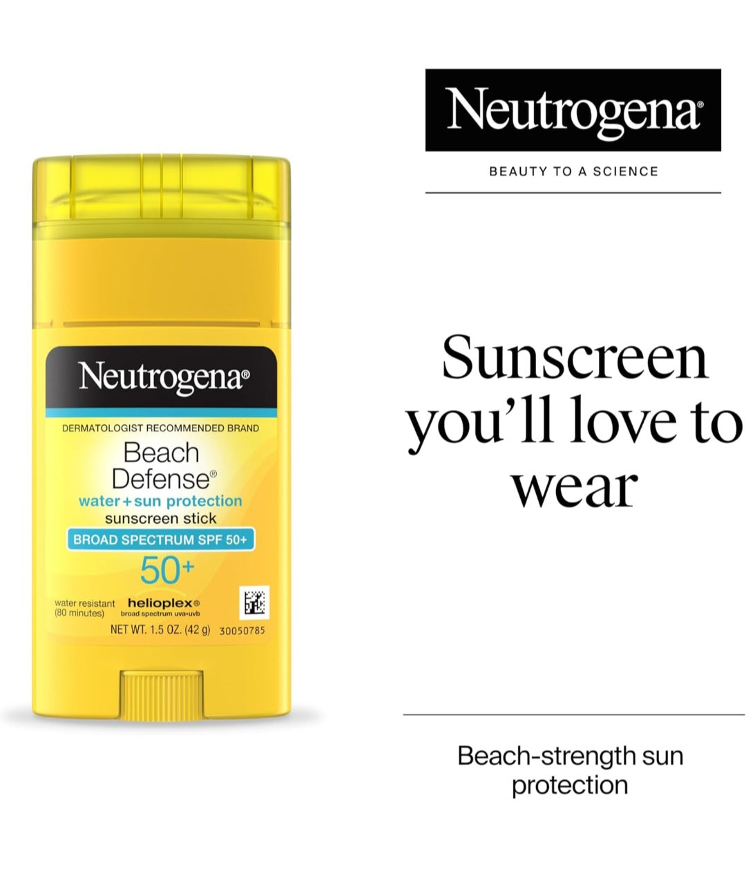 Neutrogena Beach Defense Sunscreen Stick SPF 50